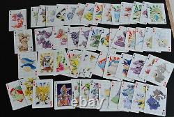 Pokemon Center 10th anniversary Limited Playing Cards 4set Very Rare poker card