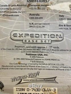 Pokemon Expedition Set Blister Pack Sealed Charizard Pack Very Rare 1995 -2002