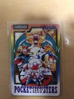 Pokemon card Carddass No. 000 Special Card Charizard 2cards Set 1997 Very Rare