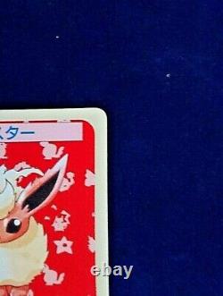 Pokemon card Topsun Flareon Green Back Number 136 Excellent Nintendo Release'95