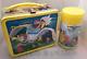 Rare 1977 The Rescuers Disney Metal Lunch Box & Thermos Very Nice Lunchbox Set