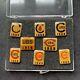 Rare Chicago Cubs Vintage Pin Set Very Nice Looking Set In Case Scarce