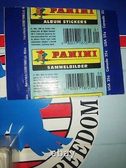 Rambo 1986 Panini full Set 240/240 sticker with album & empty album very rare