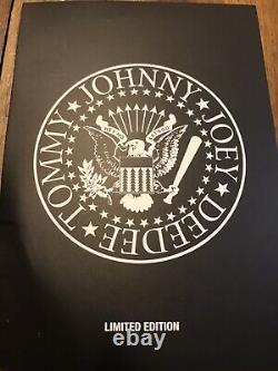 Ramones Skateboard Deck Set Very Rare Limited Edition With Bag