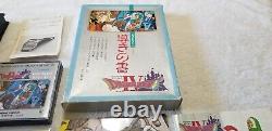 Rare Dragon Quest IV 4 Famicom Japan Complete Box Set + Very Rare Extras
