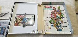 Rare Dragon Quest IV 4 Famicom Japan Complete Box Set + Very Rare Extras
