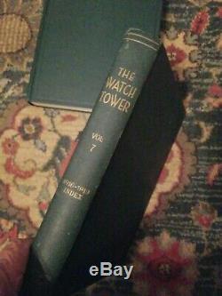 Rare Original very nice Full Watchtower Reprints Set 1919