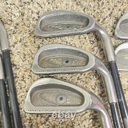 Rare Ping Eye 2 Others Pend Iron Set 3-PW + SW And LW Very Nice Must See