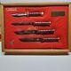 Rare Very Limited Camillus Ww Ii Armed Services Commemorative Knife Set