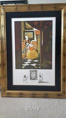 Salvador Dali'Changes In Great Masterpieces' Very Rare Matching Set of the 6