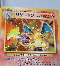 See Photos Charizard 006 Base Set Holo Rare Japanese Vintage Pokémon Cards WOTC