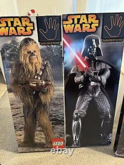 Set Of 7 Star Wars 2005 Display Standees Movie Promo Reveal Force Very Rare