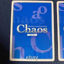 Signed Chaos Overlord Albedo 2 types set OL-106 / OL-006 SP JPN -Very Good