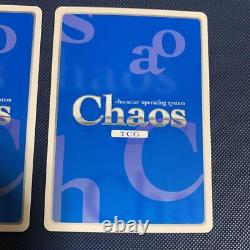 Signed Chaos Overlord Albedo 2 types set OL-106 / OL-006 SP JPN -Very Good