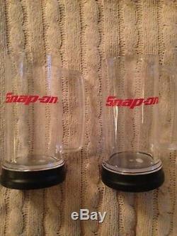 Snap On Tools Collectable STARGLAS LIGHTED MUG SET OF 2 VERY UNIQUE and Rare