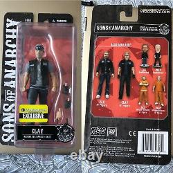 Sons Of Anarchy Near-Complete Figure Set / 11 Figures / Very Rare / Mezco