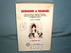 THE ORIGINAL 1974 TSR DUNGEONS & DRAGONS WHITE BOX SET (VERY RARE and UNUSED!)