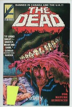 The Dead RARE! 2-SET #1 #2 Arrow Comics 1993 Very Explicit 18+