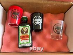 The Offspring Band VERY RARE SHOT GLASSES Gift set to VIP + backstage passes