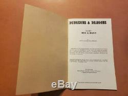 The Original TSR DUNGEONS AND DRAGONS WHITE BOX SET (VERY RARE and VG+!) 6th p