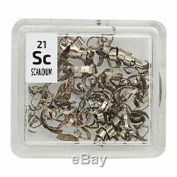 The Very Precious Metal Set Osmium Iridium Rhodium 10 x Quality Rare PE Tiles