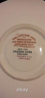 Tiffany & Co. Cauldon China Very Rare Set of 8
