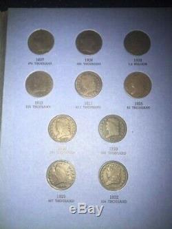 US Half Cent Complete Set 1793-1857 very rare