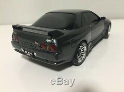 Used Very Rare Kyosho MINI-Z Racer R32 SKYLINE GT-R Body&AWD Chassis set DRIFT