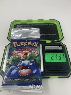 VERY HEAVY Pokemon Base Set Sealed Booster Pack Art 21.37 Grams WOTC? 1999 RARE