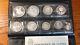 Very Rare 1969 Republic Of Guinea 9 Coin Silver Proof Set Of Coins W Display/coa