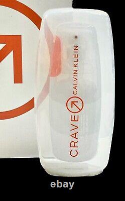 VERY RARE Calvin Klein Crave Cologne Gift Set with Box & Music CD- NEW & FULL