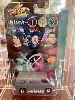 VERY RARE Custom Blink 182 Hot Wheels set withFIRST DATE AND ROCK SHOW VAN