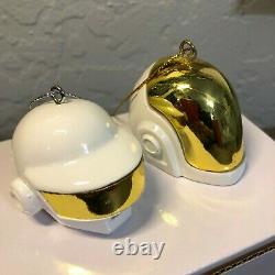 VERY RARE Daft Punk Limited Edition Ornament Set White Christmas