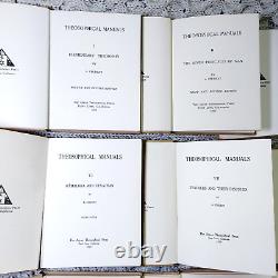 VERY RARE! FULL Set of 18 Theosophical Manuals by Aryan Press God Karma Religion
