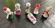 Very Rare Napco Miniature Christmas Jesus Holy Family Wisemen Nativity Full Set