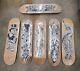Very Rare Room 21 Consolidated Tattoo Masters Skateboard Decks Complete Set 2002