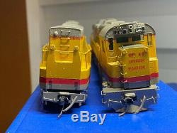 VERY RARE SET Alco D-107/D-105 HO Scale BRASS C-855 A & B Powered Diesel Trains
