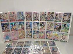 VERY RARE Sailor Moon Vintage 90s Prism Sticker Holographic Card Set 1-45