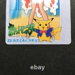 VG Pokemon Carddass Misty Pikachu 23 Bandai Anime Collection Japanese
