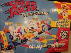 Very RARE Darda SPEED RACER ALPINE CHALLENGE Race Track Huge set Mach 5