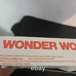 Very Rare 1978 Remco Wonder Woman Cosplay Utility Belt Set Marvel Super Hero