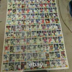 Very Rare 1980 1981 Opc Hockey Cards Full Set Uncut Sheets 1st Year Messier
