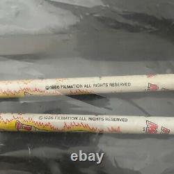 Very Rare 1985 Pencil Set Motu Made In Argentina Master Of The Universe He Man