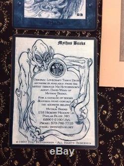 Very Rare 1st Edition H. P. Lovecraft Tarot Set