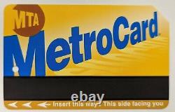 Very Rare 2000 Subway Series Metrocard 4 card set. Expired, Never released