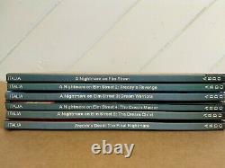 Very Rare! A Nightmare On Elm Street Complete Six Book Set. Non-Library. VG