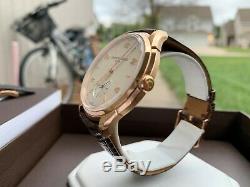 Very Rare Baume & Mercier Clifton 1830 18K Rose Gold Watch MOA10060 FULL SET