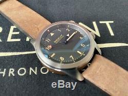 Very Rare Bremont U2 Timeless Limited Edition Black Dial Watch in FULL SET