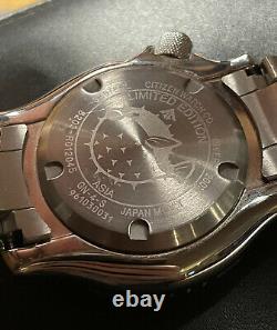 Very Rare Citizen Promaster Ny0098-84e Fugu Jdm Automatic Divers Watch & Box Set