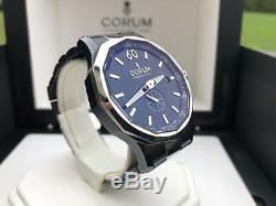 Very Rare Corum Admiral's Cup Legend 42 PVD Limited Watch 395.101.30 FULL SET